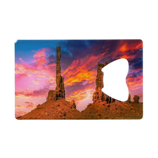 Monument Valley Creditkaart Flessenopener (Achterkant Horizontaal)