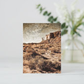 Monument Valley - de drie zussen Briefkaart (Staand voorkant)