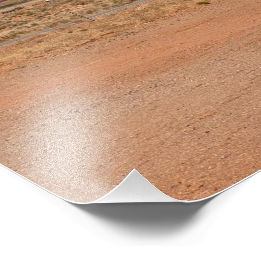 Monument Valley Foto Afdruk (Hoek)