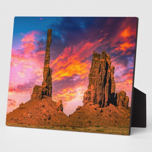 Monument Valley Fotoplaat (Zijkant)