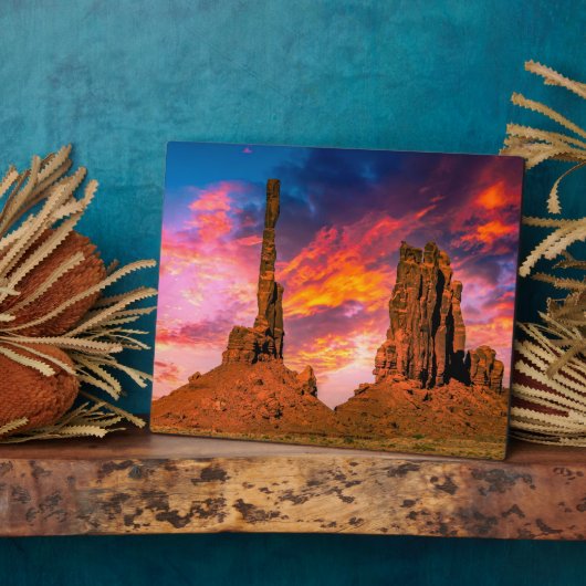 Monument Valley Fotoplaat (Zijkant)