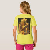 Monument Valley geïnspireerde T-shirt (Achterkant volledig)