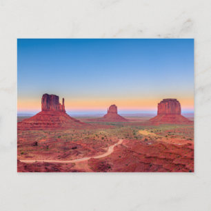 Monument Valley Grand Canyon Utah USA Sunset Briefkaart