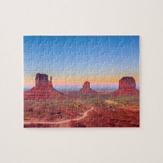 Monument Valley Grand Canyon Utah USA Sunset Legpuzzel (Horizontaal)