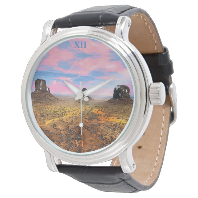 Monument Valley Horloge (Gekanteld)