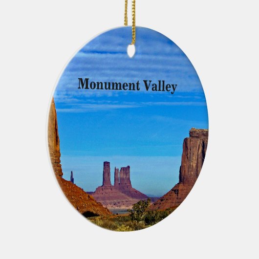 Monument Valley Keramisch Ornament (Rechts)