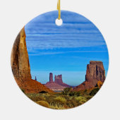 Monument Valley Keramisch Ornament (Achterkant)