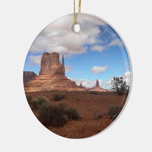 Monument Valley Keramisch Ornament (Links)