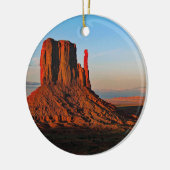 Monument Valley Kerstmis Keramisch Ornament (Links)