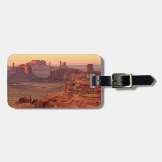 Monument Valley landschap, Arizona Bagagelabel (Voorkant horizontaal)