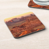Monument Valley landschap, Arizona Bier Onderzetter (Linkerzijde)