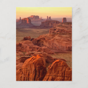 Monument Valley landschap, Arizona Briefkaart