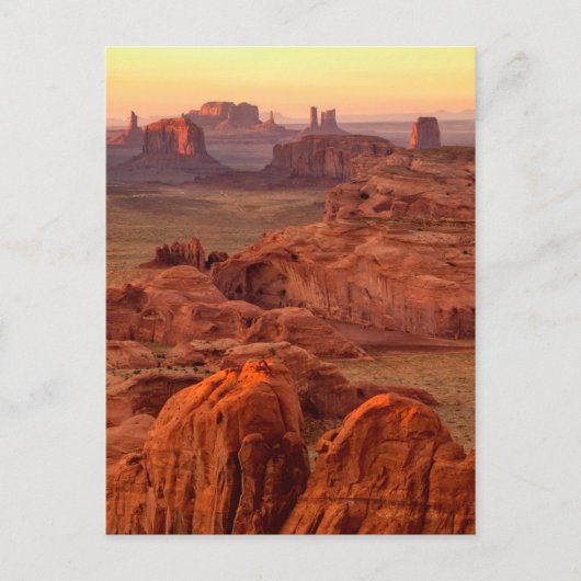 Monument Valley landschap, Arizona Briefkaart (Voorkant)