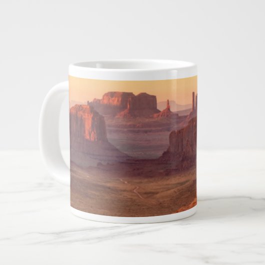 Monument Valley landschap, Arizona Grote Koffiekop (Links)