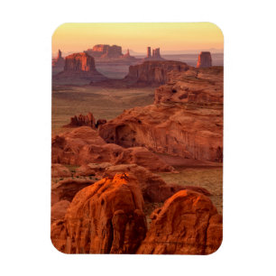 Monument Valley landschap, Arizona Magneet