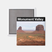 Monument Valley Magneet (Voorkant / Achterkant)