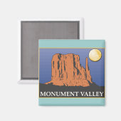 Monument Valley Magneet (Voorkant / Achterkant)