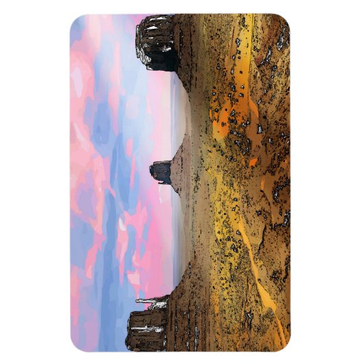 Monument Valley Magneet (Verticaal)