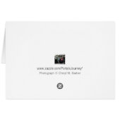 Monument Valley Mittens Foto Wenskaart (Achterkant Horizontaal)