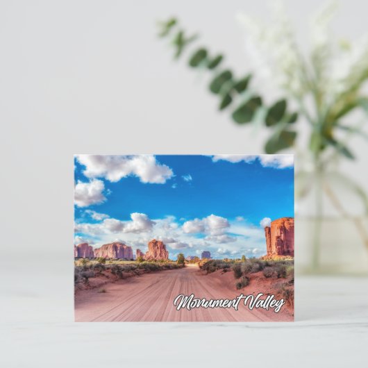 Monument Valley National Park, Arizona Briefkaart (Staand voorkant)