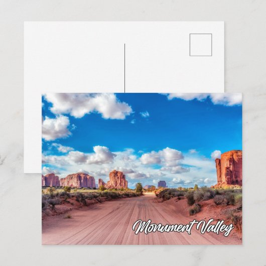 Monument Valley National Park, Arizona Briefkaart (Voorkant / Achterkant)