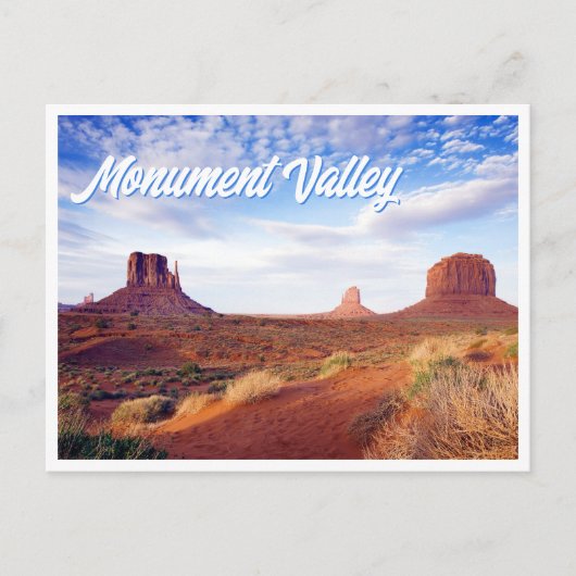 Monument Valley National Park Photo Briefkaart (Voorkant)