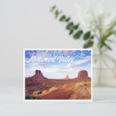 Monument Valley National Park Photo Briefkaart (Staand voorkant)