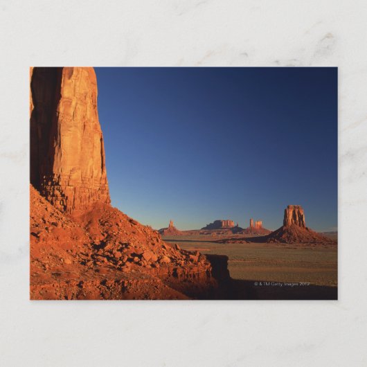 Monument Valley, Navajo Tribal Park, Arizona Briefkaart (Voorkant)