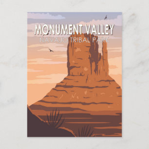 Monument Valley Navajo Tribal Park  Briefkaart