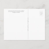 Monument Valley Navajo Tribal Park Briefkaart (Achterkant)