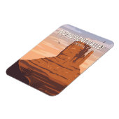 Monument Valley Navajo Tribal Park  Magneet (Linkerzijde)