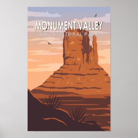 Monument Valley Navajo Tribal Park Poster (Voorkant)