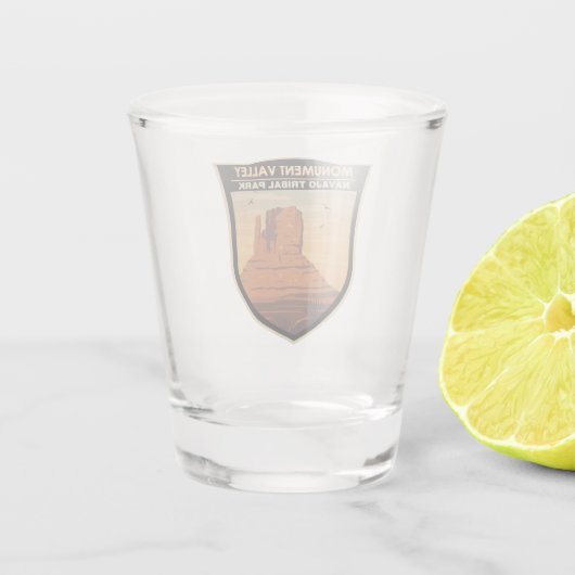 Monument Valley Navajo Tribal Park  Shot Glas (Achterkant)