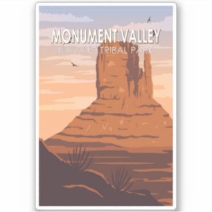 Monument Valley Navajo Tribal Park  Sticker