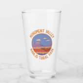 Monument Valley Navajo Tribal Park Travel Glas (Voorkant)