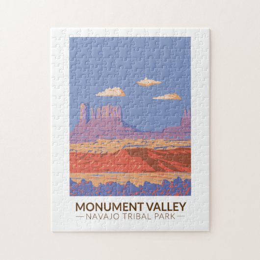 Monument Valley Navajo Tribal Park Travel  Legpuzzel (Verticaal)