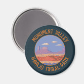 Monument Valley Navajo Tribal Park Travel  Magneet (Voorkant / Achterkant)