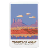 Monument Valley Navajo Tribal Park Travel  Magneet (Verticaal)