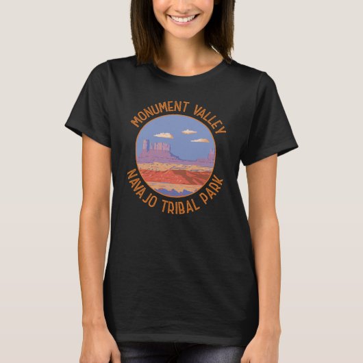Monument Valley Navajo Tribal Park Travel  T-shirt (Voorkant)