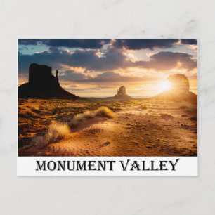 Monument Valley Navajo Tribal Park Utah USA Briefkaart