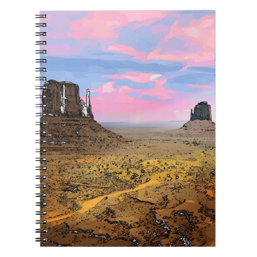 Monument Valley Notitieboek (Voorkant)