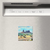 Monument Valley Old West  Magneet (Insitu (Vaatwasser))