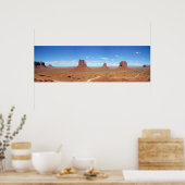 Monument valley Panorama Poster (Keuken)