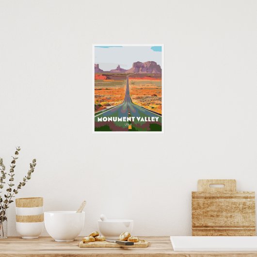Monument Valley Poster (Keuken)