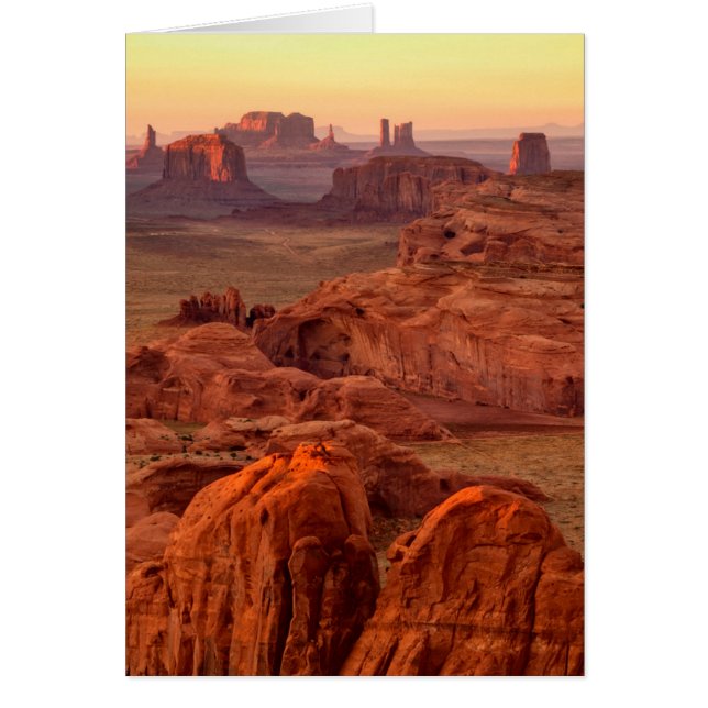 Monument valley schilderachtig, Arizona (Voorkant)