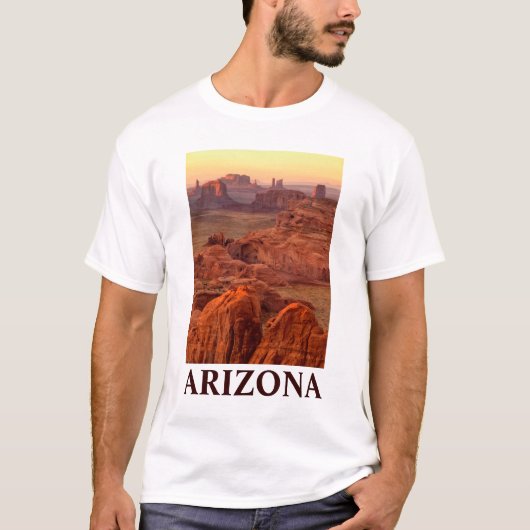 Monument valley schilderachtig, Arizona T-shirt (Voorkant)