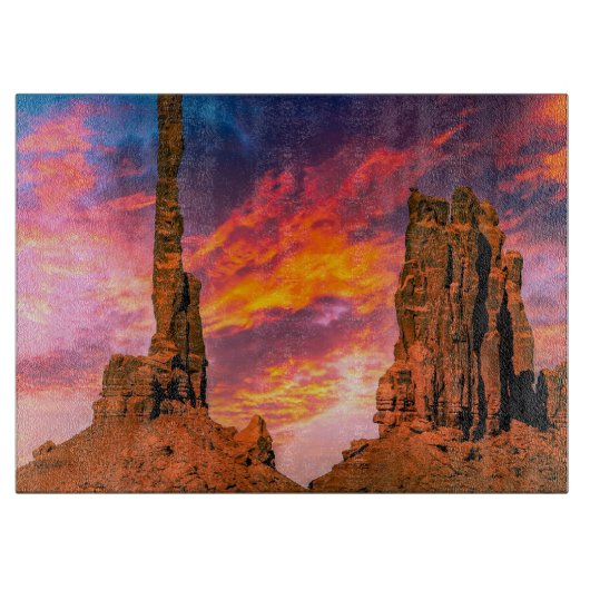 Monument Valley Snijplank (Voorkant)