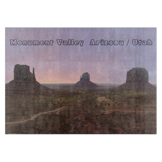 Monument Valley Snijplank (Voorkant)