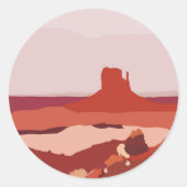 Monument valley sticker (Voorkant)
