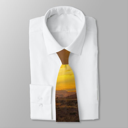 Monument Valley Sunset Stropdas (Gebonden)